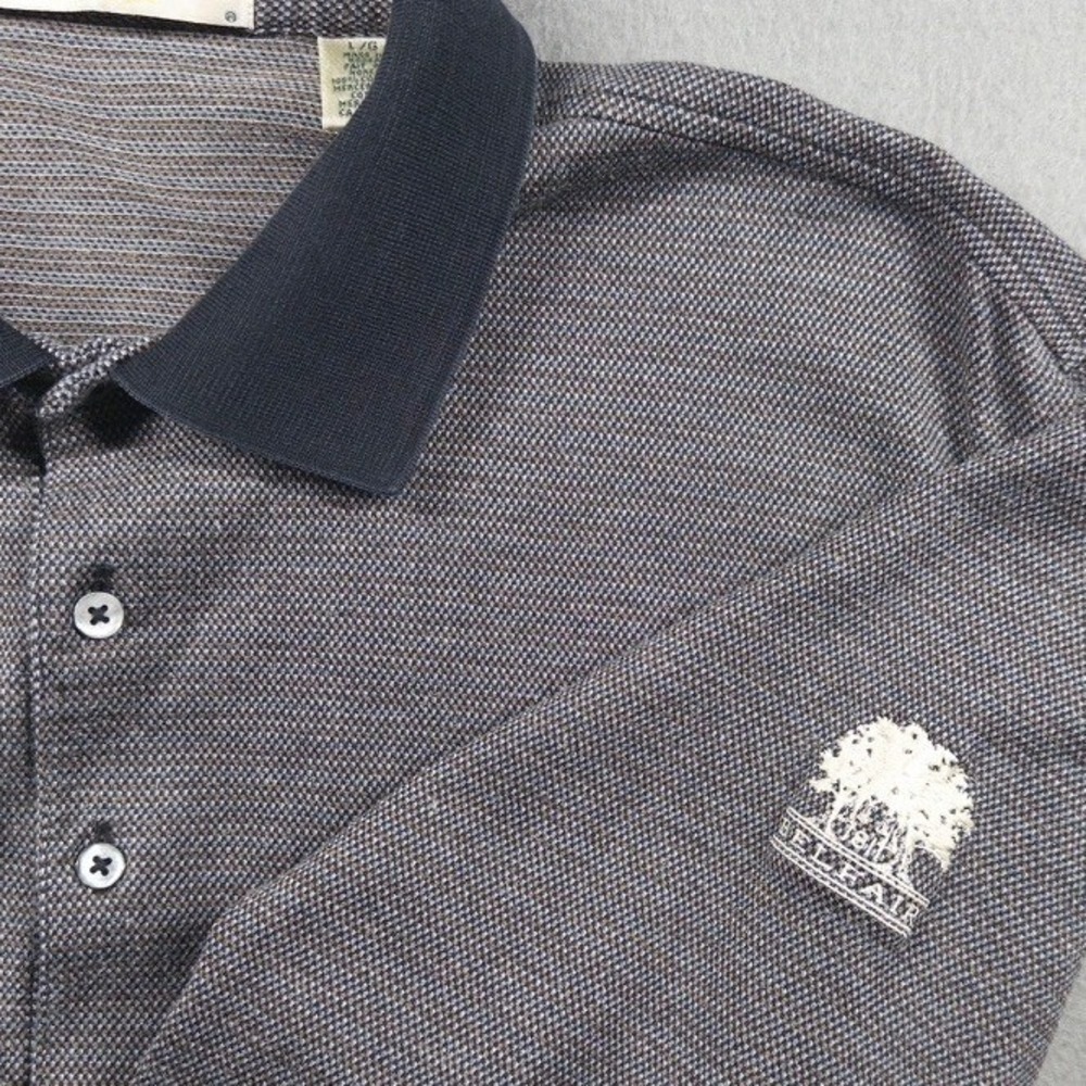 Fairway Greene Men L Polo Shirt Long Sleeve Belfair Golf South Carolina Preppy